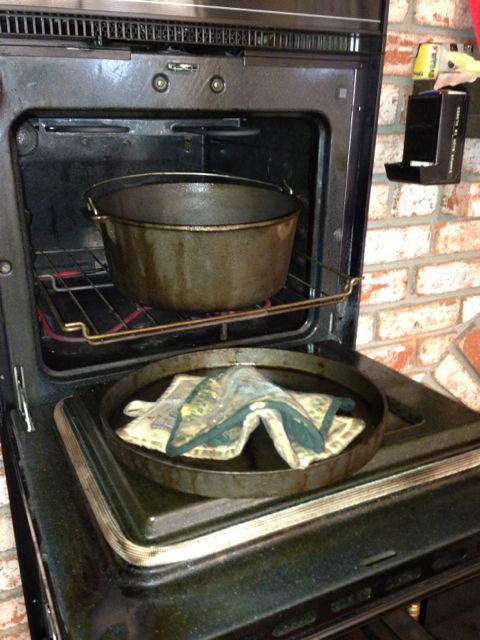 Lid off crock pot